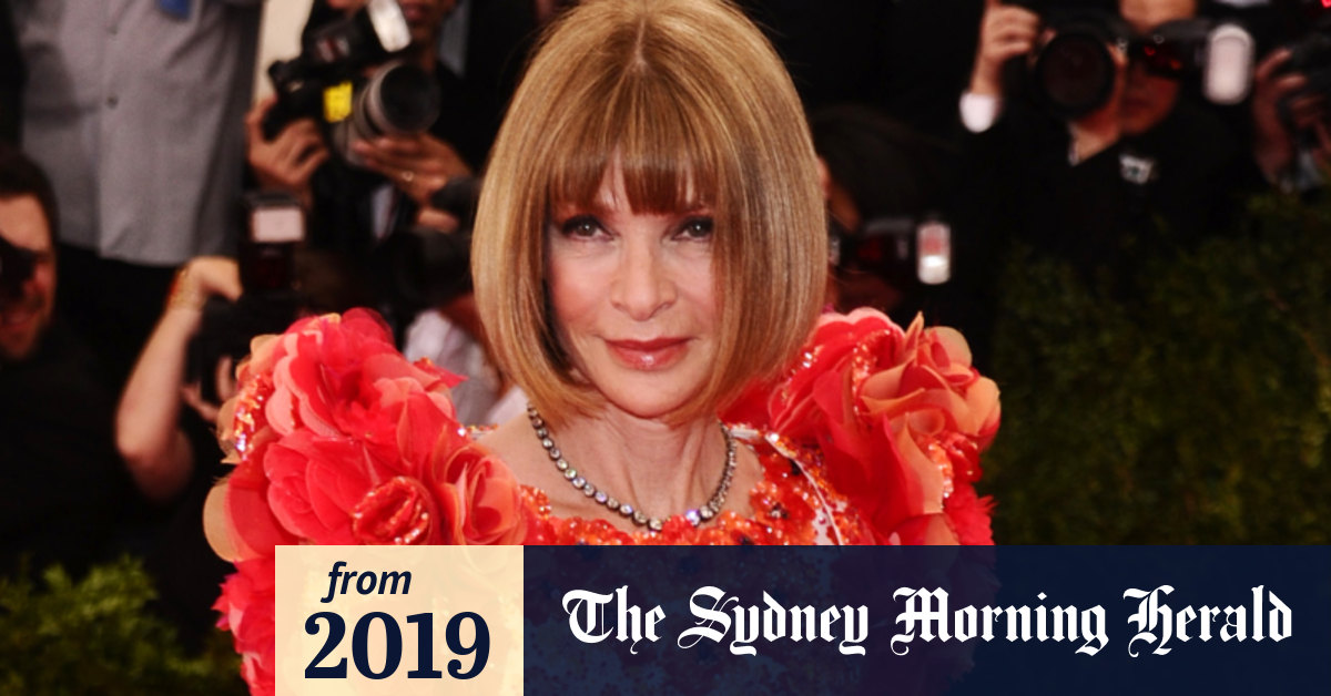 Us Vogue Editor Anna Wintours Surprise T To Australia